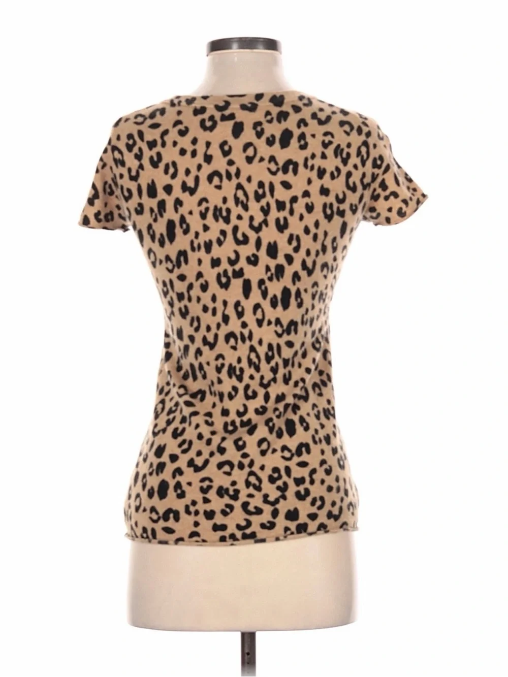 J. Crew Leopard Print Cashmere Sweater/Top